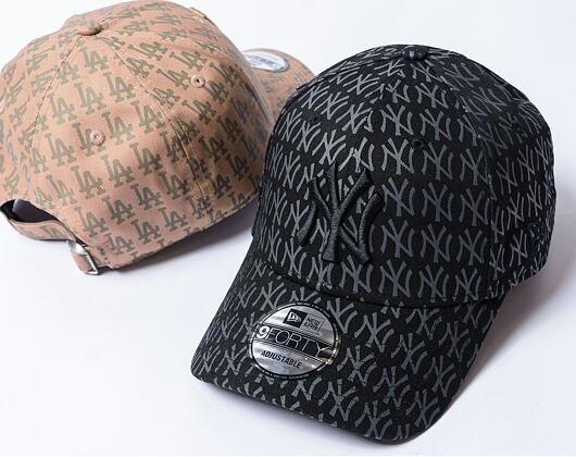 Kappe New Era - 9FORTY Team Monogram - NY Yankees - Black