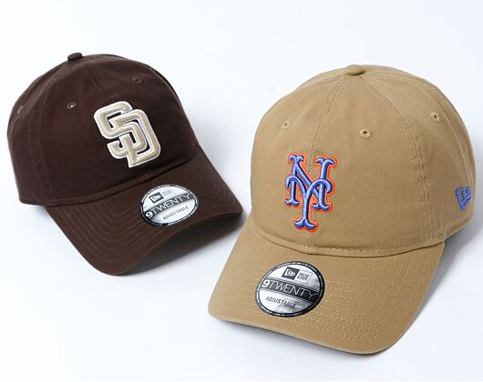 Kappe New Era - MLB Core Classic 9TWENTY - NY Mets - Khaki