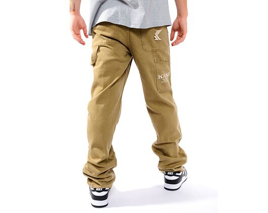 Hose Karl Kani OG Washed Carpenter Pants dark sand