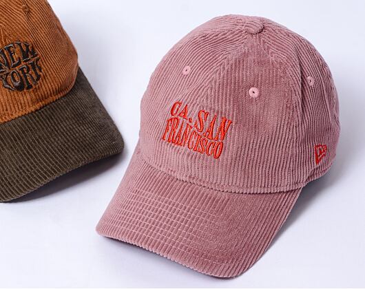 Damen Kappe New Era - 9TWENTY Womens Cord - MHA / Scarlet