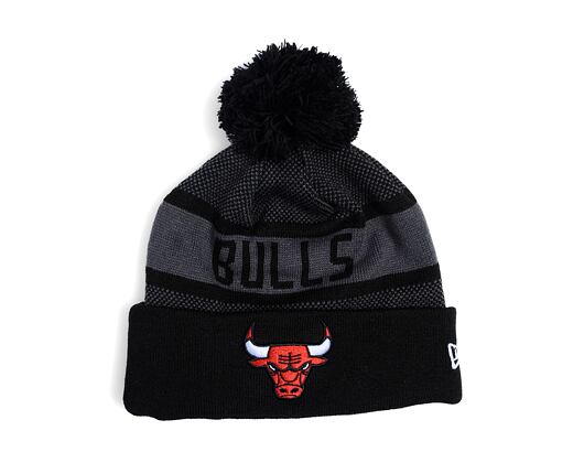 Mütze New Era - Knit Medium NBA Jake Cuff Beanie - Chicago Bulls - Grey