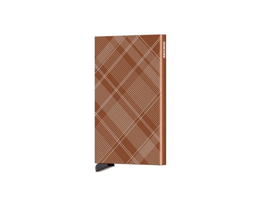 Geldbörse Secrid Cardprotector Laser - Tartan Rust