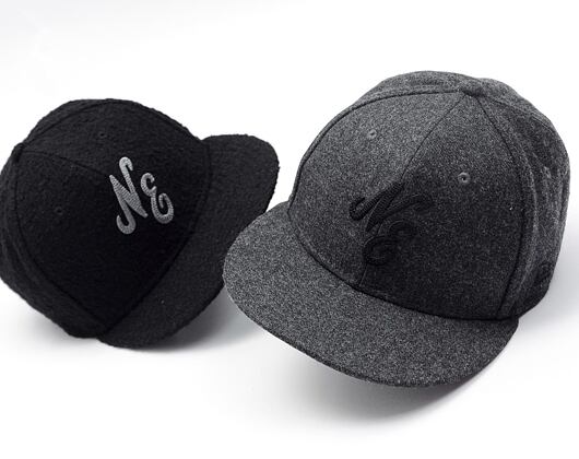 Kappe New Era - 59FIFTY × Shetland Moon® Wool - Graphite