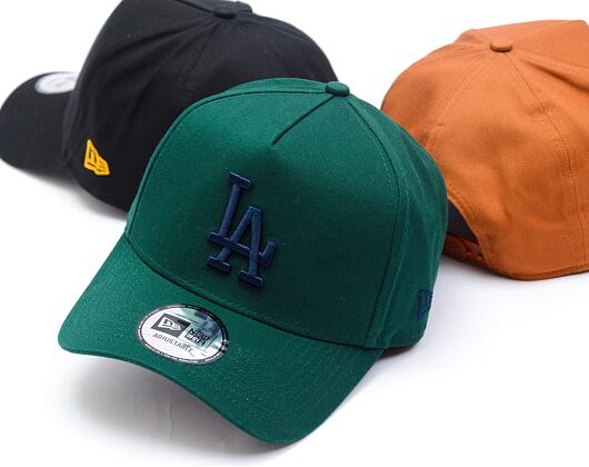 Kappe New Era - 9FORTY A-Frame MLB League Essential - LA Dodgers - Green / Navy
