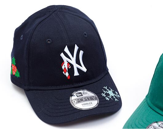 Kinder Kappe New Era - 9FORTY Kids MLB Icon - NY Yankees - Navy / White