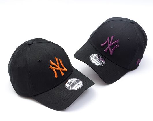 Kappe New Era - 9FORTY MLB League Essential - NY Yankees - Black / Brown