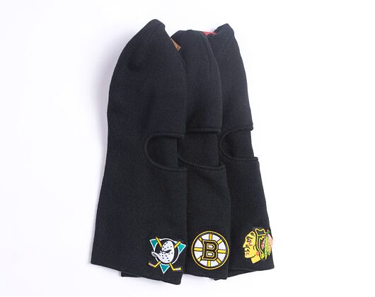 Sturmhaube Mitchell & Ness - Tailgate Balaclava Knit - Boston Bruins - Black