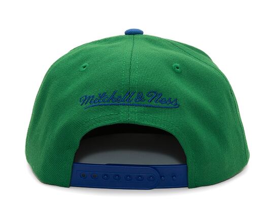 Kappe Mitchell & Ness - Team 2 Tone 2.0 Snapback - Vancouver Canucks - Grün/Marine