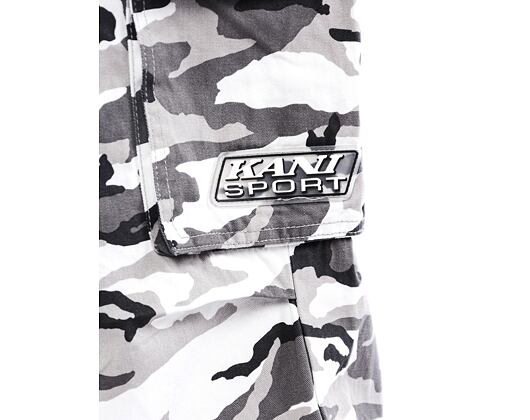 Hose Karl Kani Sport Patch Camo Cargo Pants grey/black/off white
