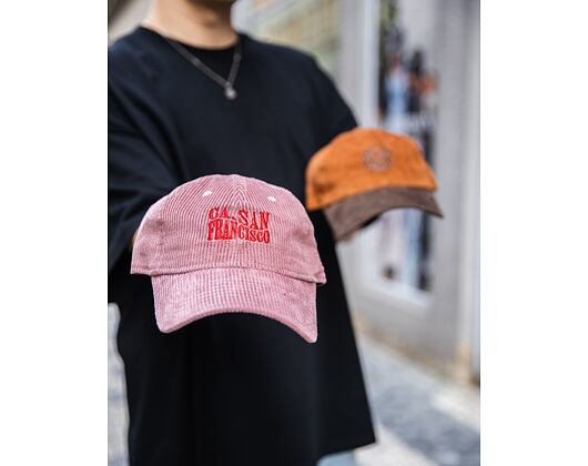 Damen Kappe New Era - 9TWENTY Womens Cord - MHA / Scarlet