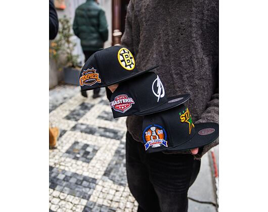 Kappe Mitchell & Ness - Top Spot Snapback Vntg - Dallas Stars - Black