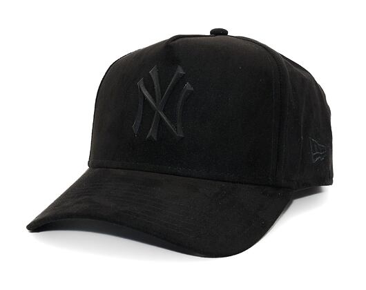 Kappe New Era - 9FORTY A-Frame MLB Faux Suede - NY Yankees - Black