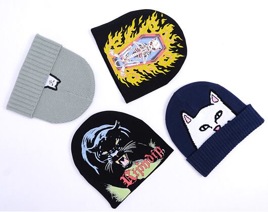 Mütze Rip N Dip - Burn In Heck Beanie (Black)