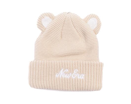 Kinder Mütze New Era - Knit Medium Kids Ears Beanie - Stone