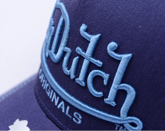 Kappe Von Dutch - Trucker Riverside - Caps - Cot Twill - Blue