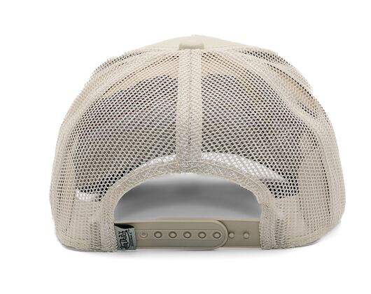 Kappe Von Dutch - Trucker Newark - Caps - Cot Twill - Black/ Cream