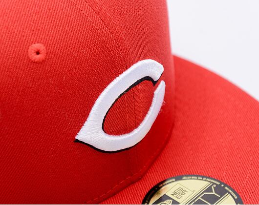 Kappe New Era - MLB Image Drop - All Over Print 59FIFTY - Cincinnati Reds - Scarlet
