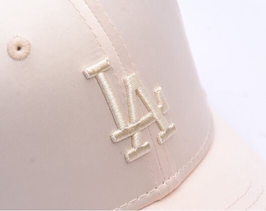 Damen Kappe New Era - MLB Satin 9FORTY - LA Dodgers - Stone