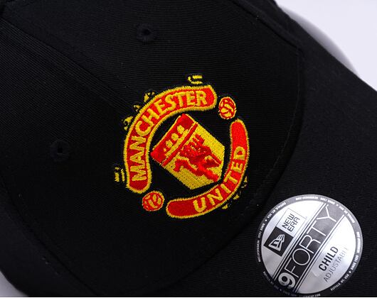 Kinder Kappe New Era - Basic 9FORTY - Manchester United FC - Black