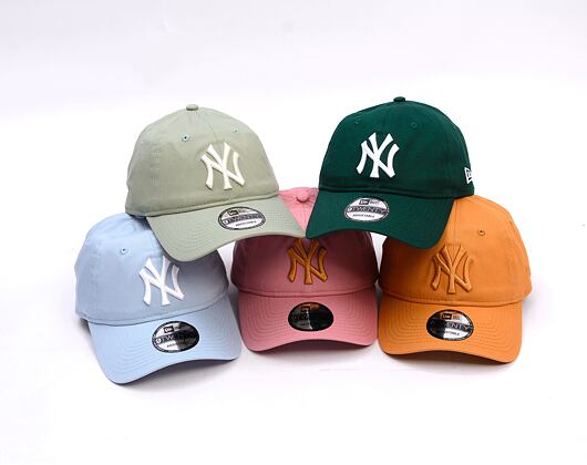 Kappe New Era - MLB Essential 9TWENTY - NY Yankees - Pink / Ochre