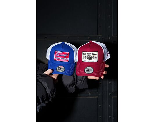 Kappe New Era - Vintage 9FORTY Trucker - Cardinal