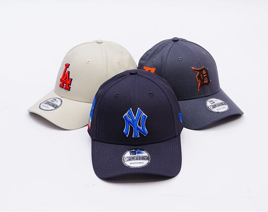 Kappe New Era - MLB Side Patch 9FORTY - NY Yankees - Navy