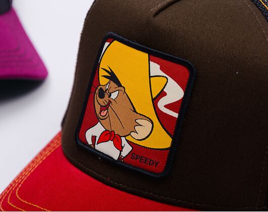 Kappe Capslab - Trucker Looney Tunes - Speedy - Brown/Red