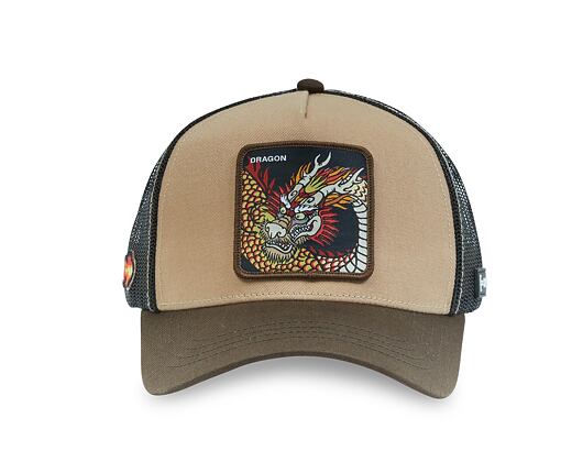 Kappe Capslab - Trucker Dragon - Brown