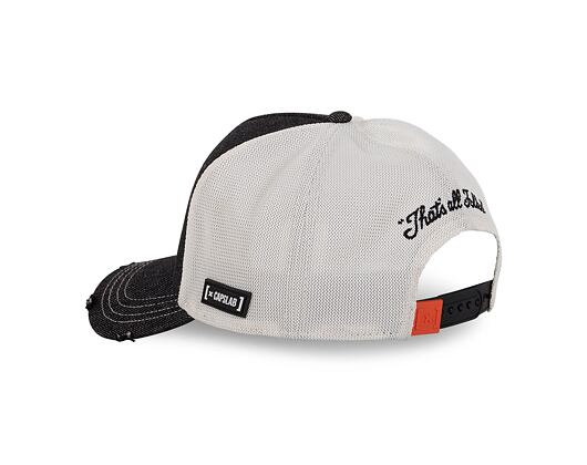 Kappe Capslab - Trucker Looney Tunes - Bugs Bunny Carrot - Denim Black