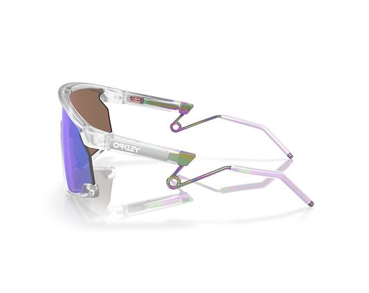 Sonnenbrille Oakley - BXTR Metal - Matte clear/Prizm Violet