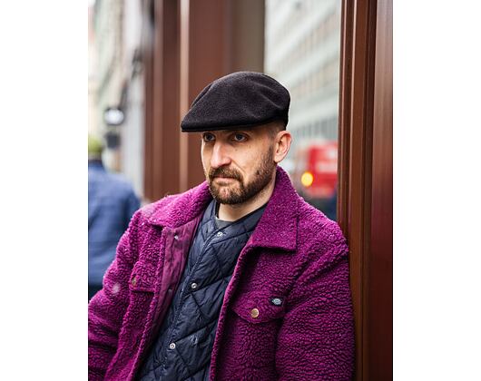 Schiebermütze Kangol - Bermuda 504 - Black