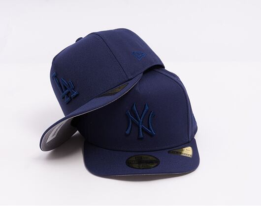 Kappe New Era - MLB Color Pack 59FIFTY A-Frame - NY Yankees - Navy Blue