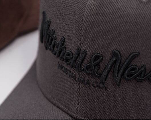 Kappe Mitchell & Ness - Branded Pinscript Classic Red - Charcoal / Black