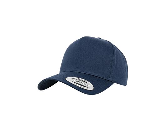 Kappe Yupoong 5-Panel Curved Classic Snapback navy