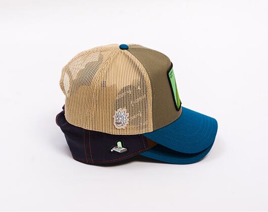 Kappe Capslab Rick & Morty - Pickle Rick - Coton Et Pu