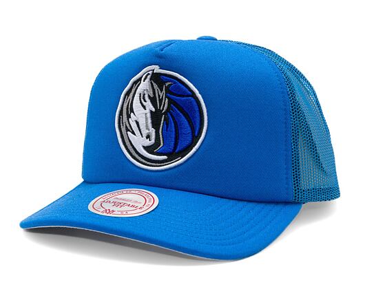 Kappe Mitchell & Ness - Dallas Mavericks - Evergreen Trucker - Blue