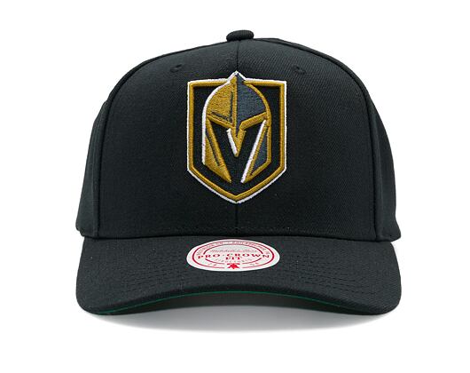 Kappe Mitchell & Ness - Vegas Golden Knights - Team Ground 2.0 Pro Snapback - Black