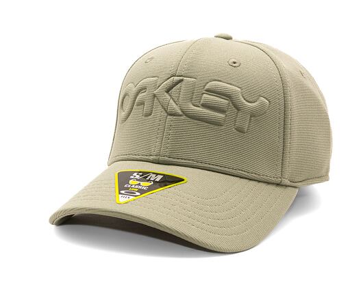 Kappe Oakley - 6 Panel Stretch Hat Embossed - Boulder Green