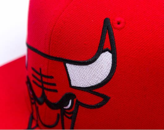Kappe Mitchell & Ness - Chicago Bulls - Big Time Snapback - Red