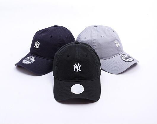Damen Kappe New Era - MLB Mini Washed 9TWENTY - NY Yankees - Black / White