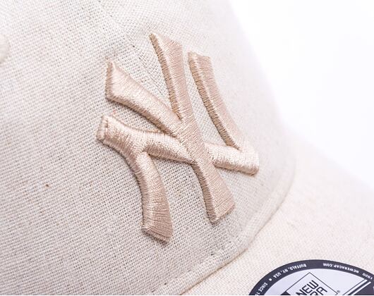 Kappe New Era - MLB Linen 9TWENTY - NY Yankees - Stone