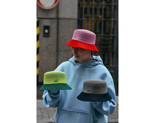 Hut Kangol - Double Mesh Lahinch - Sulphur/Masters Green