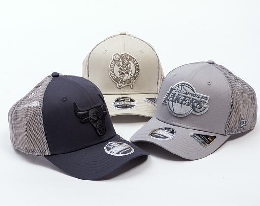 Kappe New Era - NBA Tonal 9SEVENTY Stretch-Snap - LA Lakers - Grey