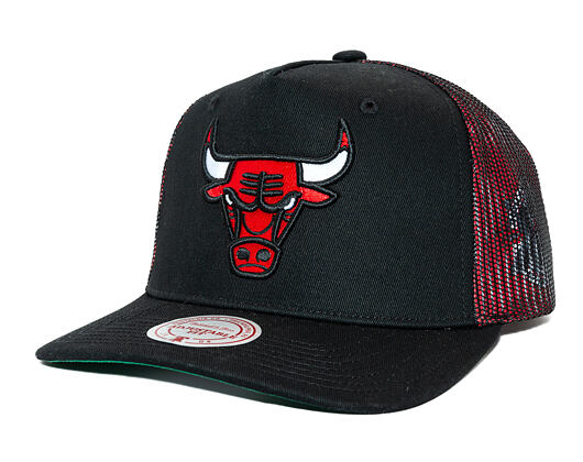 Kappe Mitchell & Ness - NBA Tremor Trucker - Chicago Bulls - Black