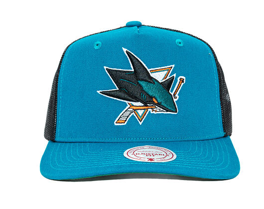 Kappe Mitchell & Ness - NHL Tremor Trucker - San Jose Sharks - Teal