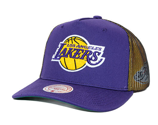 Kappe Mitchell & Ness - NBA Tremor Trucker - LA Lakers - Purple