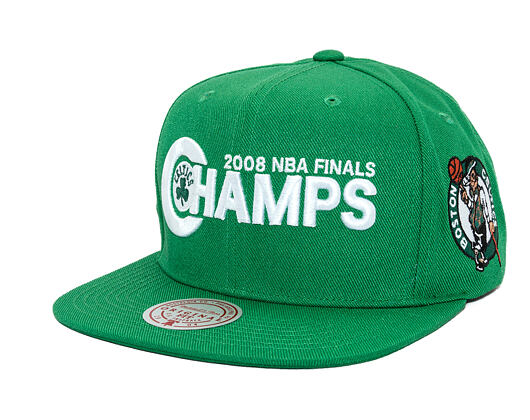 Kappe Mitchell & Ness - NBA Winners Circle Snapback - Boston Celtics - Green