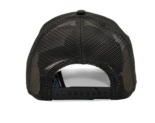 Kappe New Era - Branded Graphic Patch 9FORTY Trucker - Black / Cherry
