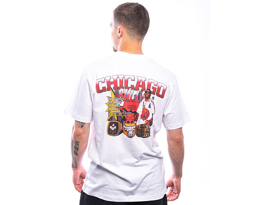 T-Shirt Mitchell & Ness - NBA Rings Tee - Chicago Bulls - White