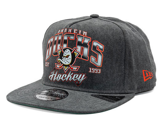 Kappe New Era -  9FIFTY A-Frame NHL Washed - Anaheim Ducks - Black